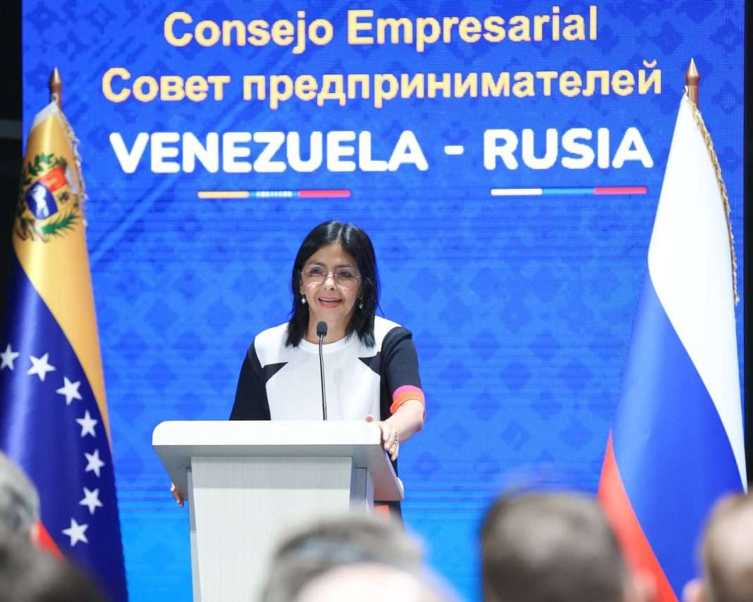 Vicepresidenta Delcy Rodríguez estima cierre con 9% de crecimiento económico